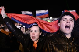 Crimea chính thức xin sáp nhập vào Nga